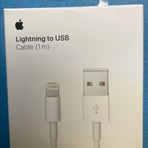 ⚠️SOLD⚠️ Apple Lightning to USB Cable  NEW SEALED BOX